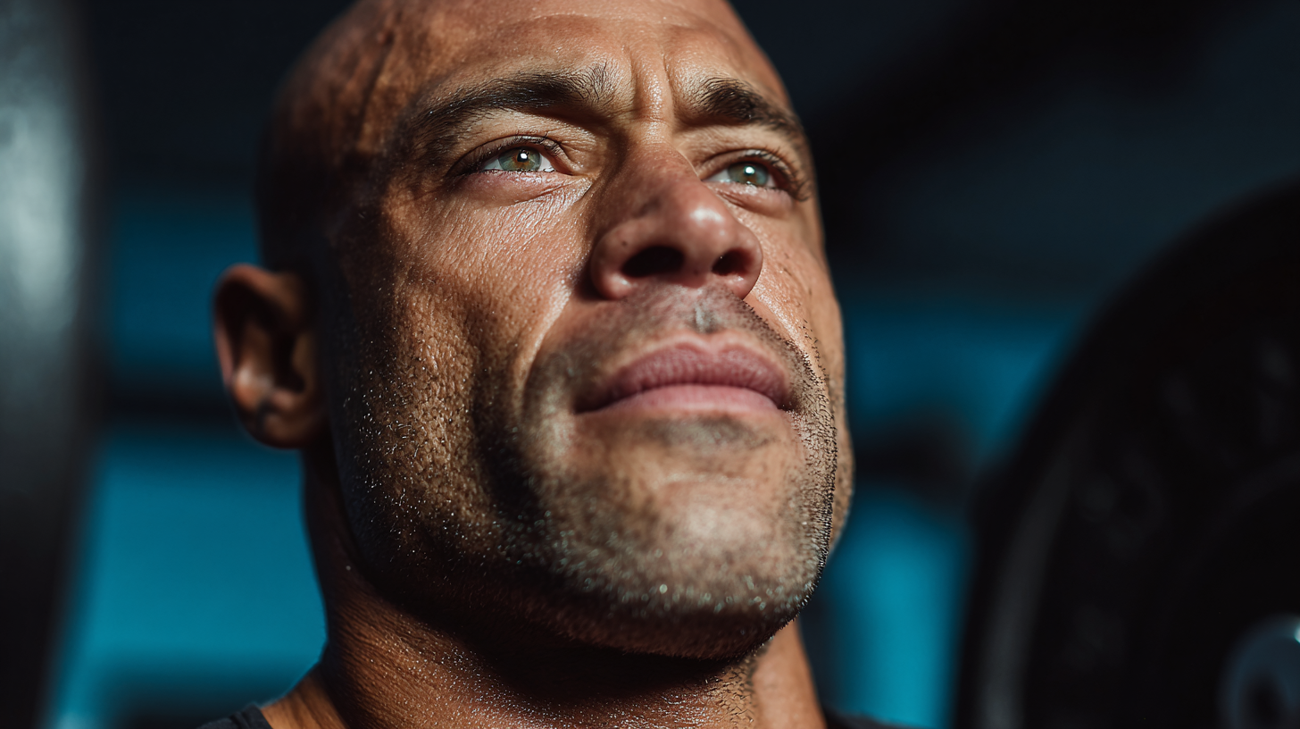 Чоловік виконує функціональні вправи